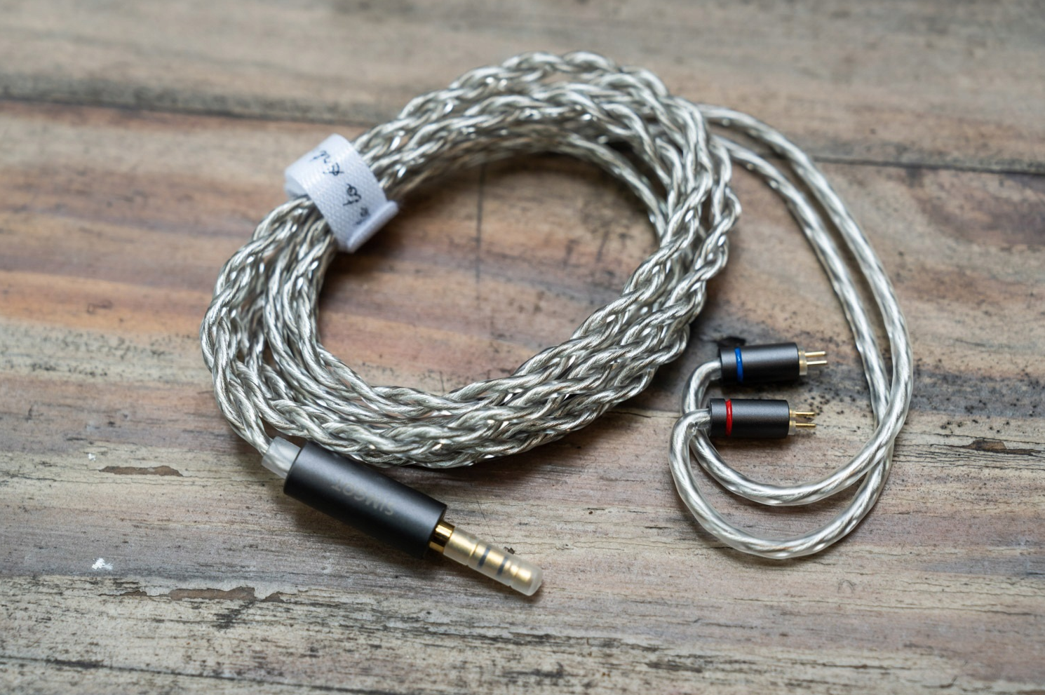 Posrebrzany przewód OFC 2-pin 0,78 mm do SIMGOT SuperMix 4